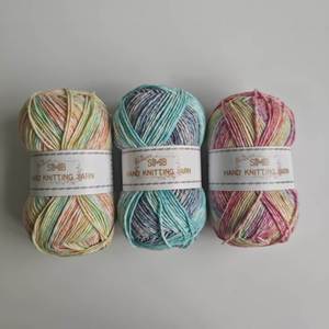 Single Roll <strong>Variegated</strong> Milk Cotton <strong>Yarn</strong> for Knitting &amp; Croche <strong>Yarn</strong> Hand Knitting Crochet <strong>Yarn</strong> Wholesale Customization Supported - Product Image 3