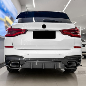 สปอยเลอร์หลัง Amp-Z ลายคาร์บอนไฟเบอร์ ผิวด้าน สำหรับ Bmw X3 G01 M Sport ปี 2018-2021 สไตล์แต่ง - Product Image 2