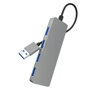 4-in-1 USB-CハブとUSB3.0互換2023-2016 Mac Book Pro 13/14/15/16、新しいMac Air/Surface、ChromeBookなど