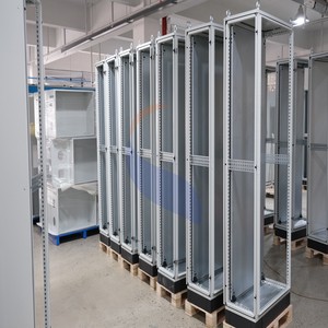 Modular cơ sở & chân kích thước lớn freestanding điện tủ điện ngoài trời tủ điện OEM tùy chỉnh bao vây - Product Image 1