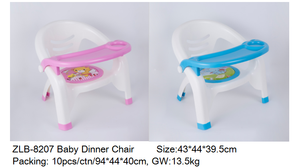 Chaise haute <span class=keywords><strong>pour</strong></span> bébé, chaise d'alimentation en plastique moderne, ensemble de meubles <span class=keywords><strong>pour</strong></span> enfants, chambre d'enfant, bon marché, populaire, facile à assembler - Product Image 2