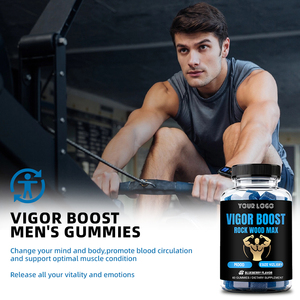 Gomitas <span class=keywords><strong>Vigor</strong></span> Boost para Hombre, Sabor Arándano, Suplemento Dietético de Pectina con Maca, Tongkat Ali, Extracto Herbal de Tribulus, 60 Unidades - Product Image 6
