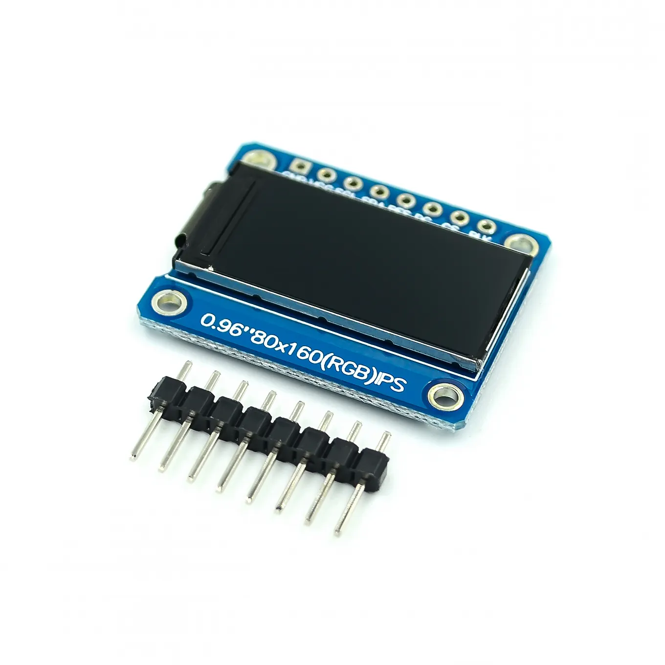 TFT Display 0.96 inch IPS 7P SPI HD 65K Full Color LCD Module ST7735 Drive IC 80*160 (Not OLED) For Arduino