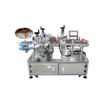 Machine d'étiquetage automatique pour surfaces planes, couvercles de bouteilles, boîtes en carton, sachets et sacs en plastique
