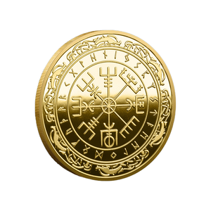 Medaglione Commemorativo Personalizzato Solomons Sun Array Placcato Oro a Tema Sportivo, Moneta Magica Mitologica di Cthulhu, Moneta Bifacciale - Product Image 1