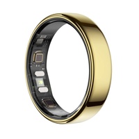 Anneau intelligent R21, tracker de santé, étanche 5ATM, moniteur de fréquence cardiaque, SpO2, HRV, sommeil, température corporelle, ultra-fin en acier inoxydable