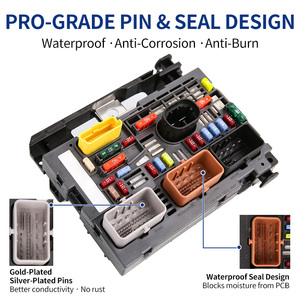 9807028580 9809742780 pour <span class=keywords><strong>Peugeot</strong></span> <span class=keywords><strong>3008</strong></span> 407 5008 RCZ Citroën C5 C4 C6 Picasso Boîtier de fusibles BSM R01 R02 R18 R19 - Product Image 3