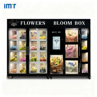 Distributeur Automatique Réfrigéré de Fleurs – Boîte Distributrice Florale Libre-Service – Distributeur de Bouquets de Fleurs
