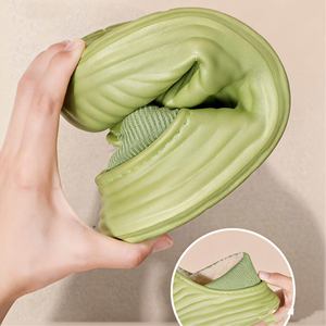 Giày dép mùa thu đông mềm mại dành cho nam nữ, chống thấm nước, chất liệu EVA, dùng cho vườn, nhà bếp, dép bông mềm mại, dép lông thú, dép đi trong nhà - Product Image 3