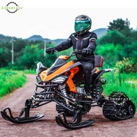 Quad 4 temps 200CC Chinese Clover ATV, moto sportive pour adultes, adapté à la neige
