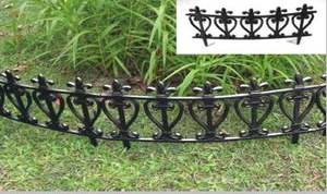 อุปกรณ์ทําสวนอื่นๆ 6 ชิ้นของชุดรั้วพาร์ทิชันสวนขนาดเล็กพลาสติกยืดหยุ่นทรงกลม - Product Image 3