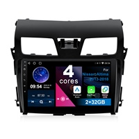 Radio Estéreo Android de 10.1 Pulgadas con Bluetooth, FM, DSP, Reproductor Multimedia para Automóvil, Reproductor de Video para Automóvil, Reproductor Android para Nissan Altima 2013-2018