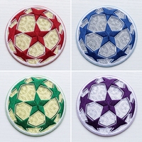 Écussons personnalisés de la Ligue des champions de l'UEFA, écussons en tatami, transfert thermique, écussons de sport, écussons de football, écussons de club, logo de maillot de football, écussons en floc 3D