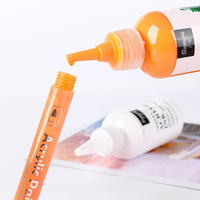 Recharge d'encre Graffiti pour stylo marqueur de peinture acrylique de 120ml pour artistes et étudiants Emballage en vrac