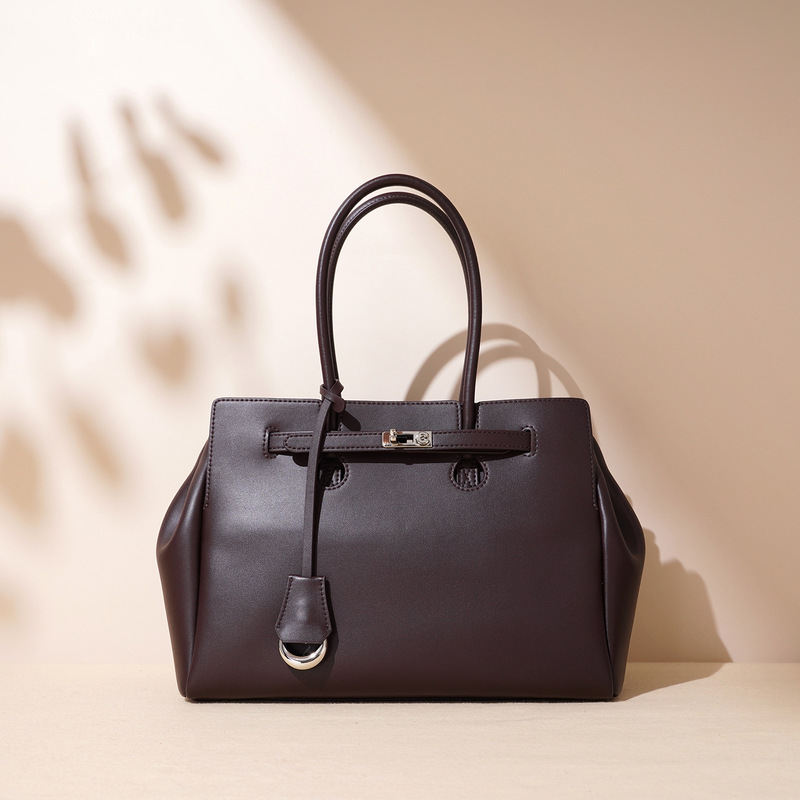 Large Capacity Korean Design Genuine Leather
