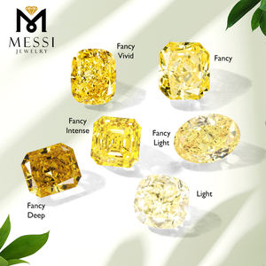 Messi Jewelry IGI Certificate HPHT CVD Fancy Color Fancy Shape Lab Grown Diamond Radiant <b>Cushion</b> Princess Pear Lab Diamond - Product Image 2
