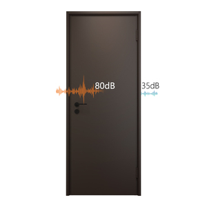 Tùy Chỉnh Chất Lượng Cao Nhà Máy Giá Bán Buôn Cách Âm Phía Trước Nhập Cửa Kim Loại Thép Không Gỉ Cách Âm Cửa - Product Image 1