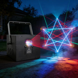 15W DJ Stage Laser Light RGB Multi-Color Dynamic ILDA Show with APP/Voice <b>Control</b> & DMX512 IP20 Rated Self-Propelled for Parties - Product Image 6