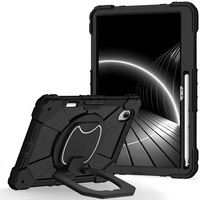 Support rotatif élégant en silicone avec fente pour stylet pour tablette Tab A9 Plus 11 pouces édition 2023 – Housse de protection