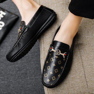 Chaussures <span class=keywords><strong>Doudou</strong></span> Homme Style Européen à Enfiler Antidérapantes Légères Tige en PU Toutes Saisons Décontractées Faciles à Enfiler - Product Image 6