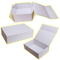 Boîte cadeau magnétique pliable en papier rigide sur mesure pour vêtements, conception gratuite