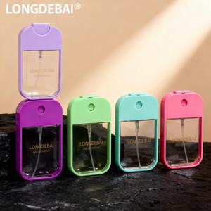 Hot Selling Card Pink Green Blue Purple Perfume Spray <b>Bottle</b> 45ml 50ml Screen Print Logo Small Spray <b>Mist</b> <b>Bottle</b> - Product Image 4