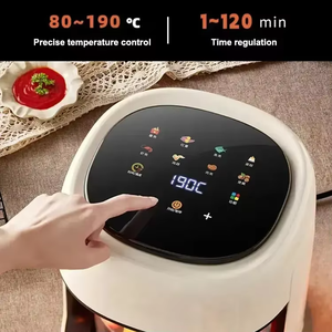 Nouvelle Arrivée Friteuse à Air Électrique Multifonctionnelle 6L en Verre Visible avec Écran Tactile, Friteuse Numérique <span class=keywords><strong>Sans</strong></span> <span class=keywords><strong>Huile</strong></span> - Product Image 2