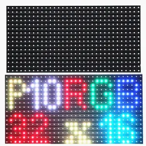 Pantalla LED impermeable a todo Color RGB, módulo LED para exteriores P10 con interfaz HUB75