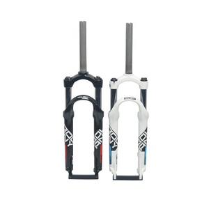 IRONDONKEY 26 y 27,5 pulgadas horquilla de suspensión de <span class=keywords><strong>bicicleta</strong></span> aleación de aluminio <span class=keywords><strong>bicicleta</strong></span> de montaña horquilla mecánica resorte de aire <span class=keywords><strong>accesorios</strong></span> de ciclismo - Product Image 6