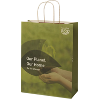 Tas Belanja Kertas Custom dengan Pegangan, Tas Kertas Kraft dengan Pegangan Terpilin, Tas Kado Kertas Die Cut, Tas Kertas Custom dengan Logo
