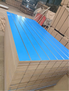 Nhà Máy Bán Buôn 4X8 Tấm Melamine Cao Bóng <span class=keywords><strong>UV</strong></span> 15Mm 18Mm Slat Rãnh <span class=keywords><strong>MDF</strong></span> Gỗ Sợi Hội Đồng Quản Trị Tường Bảng Điều Khiển - Product Image 4