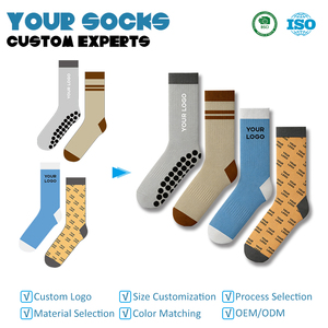 Calcetines Deportivos de Fútbol <span class=keywords><strong>con</strong></span> Logotipo Personalizado, Antibacterianos, Desodorantes, Transpirables, <span class=keywords><strong>con</strong></span> Base de Toalla Gruesa hasta la Rodilla - Product Image 6