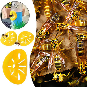 <span class=keywords><strong>Attrape</strong></span>-abeilles et collecteur d'ampouleuses Hornet Bee Catcher, entonnoir en forme de fleur, outil de capture d'abeilles pour l'extérieur, PK 12 - Product Image 4