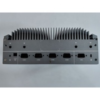 Caja de Conexiones de Panel Lateral para Chasis Mini-ITX, Carcasa de PCB Extruida de Aleación de Aluminio para Control Industrial de Microcomputadoras Usadas Personalizadas