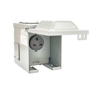 ETL/cETL Listed 30Amp 125V NEMA 6-30R RV Power Outlet Box Camper Travel Trailer Motorhome Parts & Accessories - Product Image 1