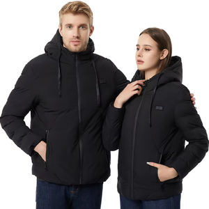 แจ็กเก็ตอุ่นให้ความอบอุ่นมีช่องเสียบ USB สำหรับฤดูหนาวสำหรับผู้ชาย - Product Image 2