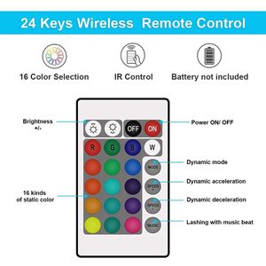 Bande lumineuse <span class=keywords><strong>LED</strong></span> <span class=keywords><strong>multicolore</strong></span> 10M 600 <span class=keywords><strong>LED</strong></span> 2835 SMD flexible avec télécommande 24 touches pour éclairage d'ambiance RGB pour fêtes, maison et chambre - Product Image 2