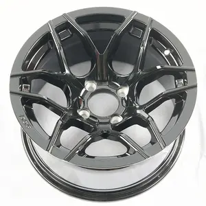 Velg roda 4x101.6 lubang 14 inci 4 lubang, velg roda paduan aluminium, mobil penumpang grosir