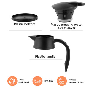 <span class=keywords><strong>Thermos</strong></span> isotherme à double paroi en acier inoxydable 304 de qualité supérieure pour boissons chaudes et froides avec option de logo personnalisé - Product Image 6