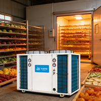 JIADA Automatische 4 kW 380V Warmtepomp Groente- en Fruitdroogmachine voor Voedselverwerking, Energiebesparend & Milieuvriendelijk