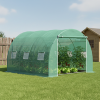 Serre d'hiver robuste en plastique pour jardinage, mini tunnel de culture pour légumes, idéale pour la maison et le jardin, étanche