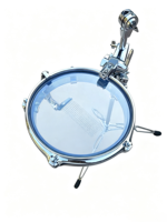 Ensemble de pads de batterie d'entraînement pliables et portables en acrylique