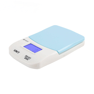 베이트 무게 측정용 주방 저울 전자 LCD 디스플레이 미니 소형 주방 저울 플라스틱 디지털 주방 저울 - Product Image 1