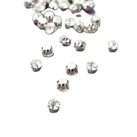 Strass en verre à dos plat - Luminescents dans le noir, sans nickel, écologiques, pour chaussures, vêtements, nail art, voiles de mariée, à coudre, en vrac, extensibles, en forme de coupelle
