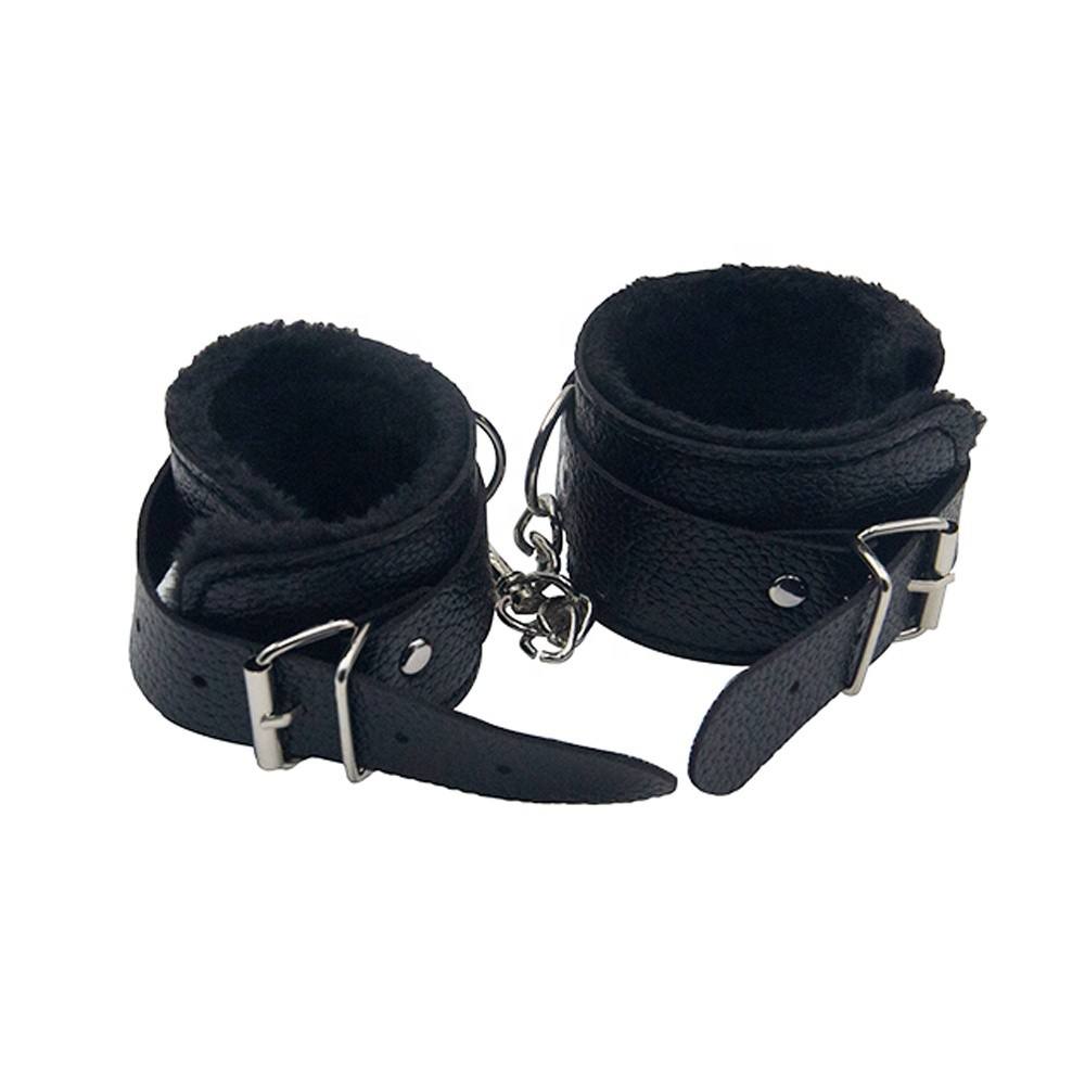 Set Sadomaso Trasparente Erotico Manette Collare Guinzaglio Reggi Tacco BONDAGE - Foto 12
