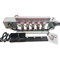 Machine de codage à ruban multi-têtes pneumatique pour l'impression de numéros de lot et de dates de production, anti-contrefaçon multi-canaux
