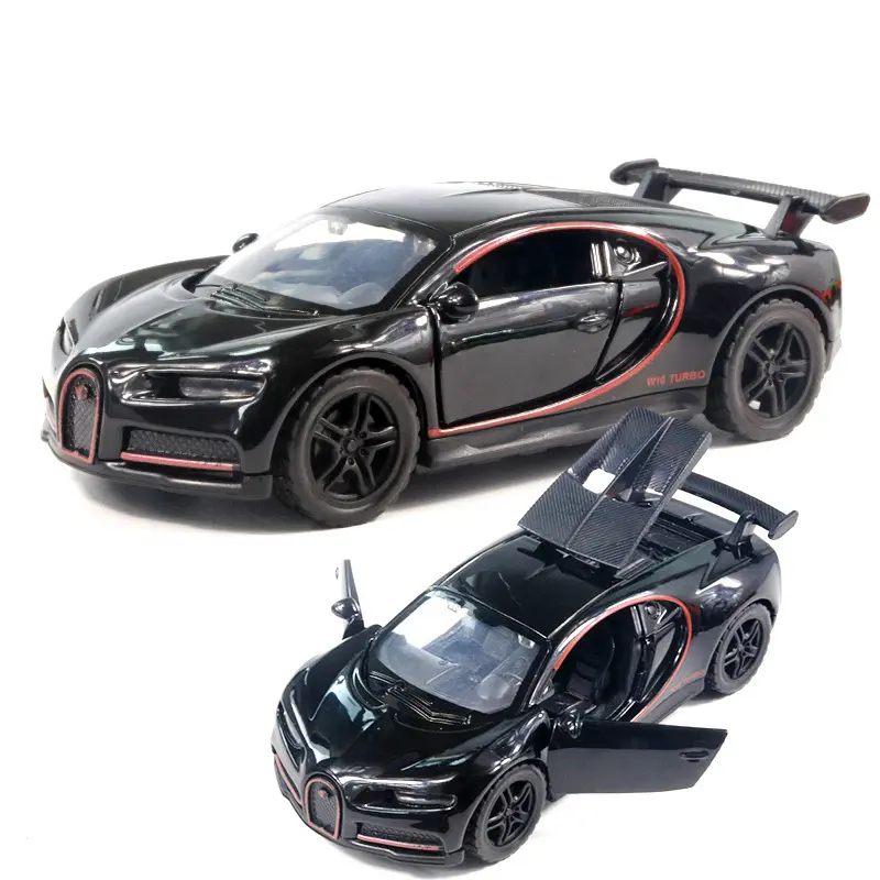 1:36 Diecast Toy Vehicles Back Model Car Pull back toy car Wholesale plastic creative DIY pull back car for boy