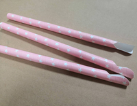 Haute Qualité 6mm Sable Pelle À Glace Cuillère Pailles En Papier pour Smoothie
