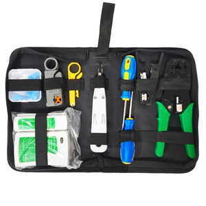Fangbei AR-150 Network Cable Lan <b>Tester</b> Wire Cutter <b>Screwdriver</b> Hand Tool Set RJ45 Crimp Pliers Metric OEM Industrial Grade Tool - Product Image 1