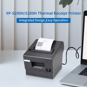 Impresora térmica de recibos Xprinter de alta velocidad 300 mm/s, interfaces de serie Usb de red, impresora sin tinta, Imprimante Thermique - Product Image 2